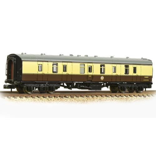 374-038A-Graham Farish-BR Mk1 BG Brake Gangwayed BR (WR) Chocolate & Cream